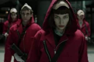 Money Heist banner image confirmbiz
